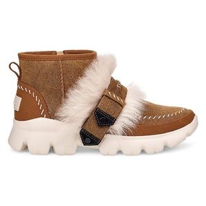 ‼️UGG‼️
Fluff Punk UGGPure & Lamb Fur Suede Ankle Boots size 5